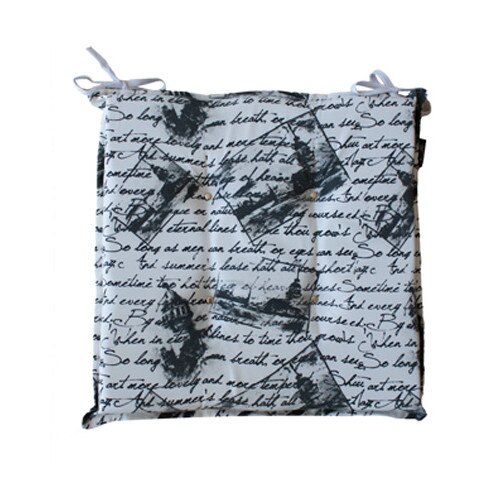 Pernuta TEVALLI pentru scaun cu decor 45x45x5cm