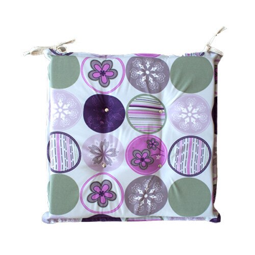 Pernuta TEVALLI pentru scaun cu decor 45x45x5cm