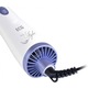 Perie rotativa cu aer cald HK 130 ionic, 800 W, ionizare, 2 trepte de temperatura Alb