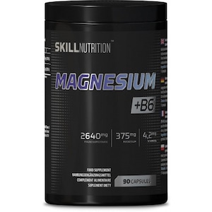 Supliment Skill Nutrition Magneziu + B6, 90 capsule, vegan