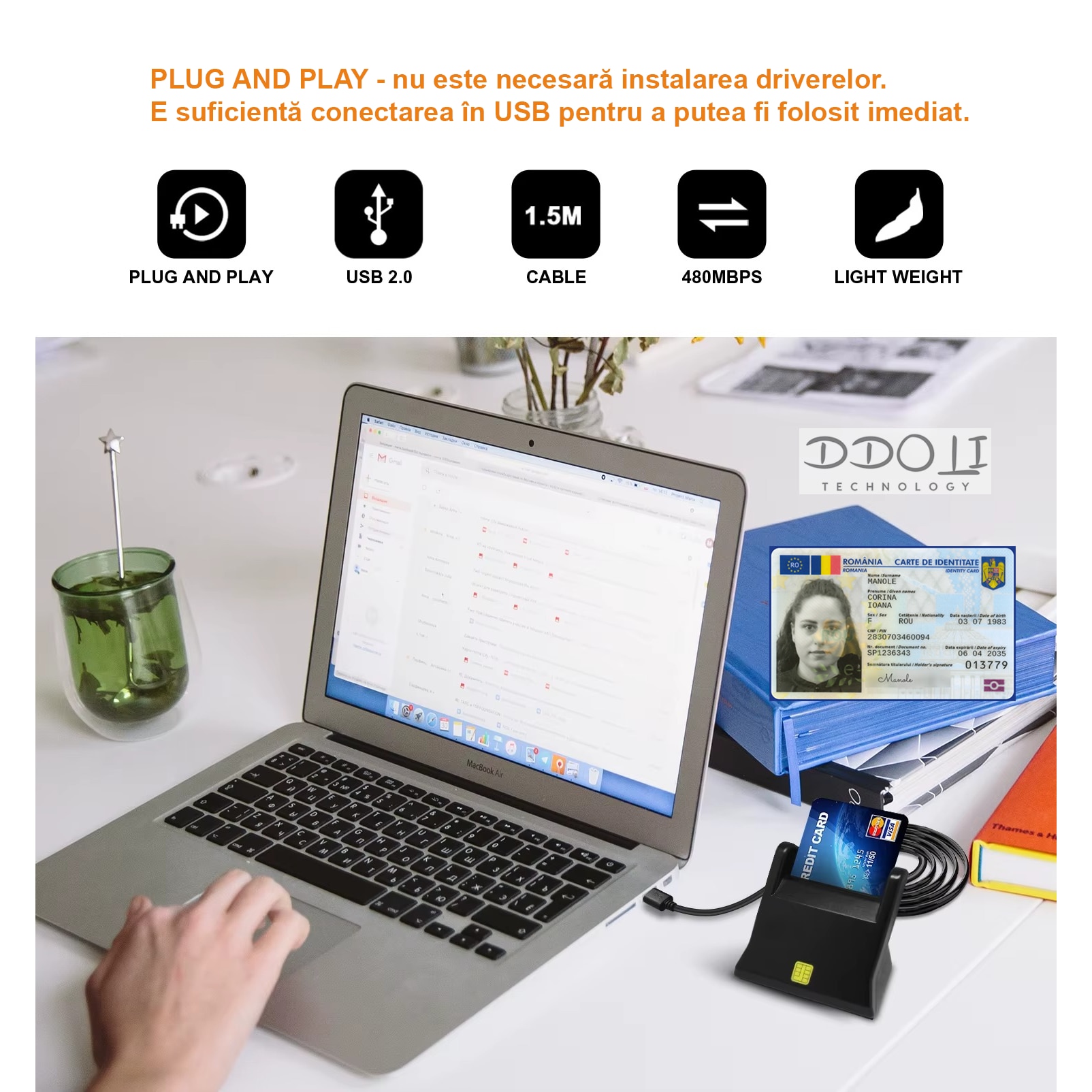 Cititor buletin CEI, DDOLI pentru carte de identitate si card de ...