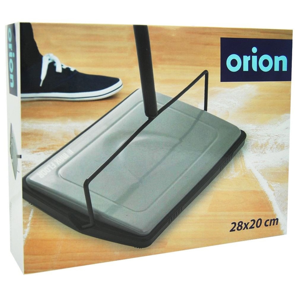 Aspirator Mecanic Orion Kaska 28x20x6 cm, Metal și Plastic, 3 Perii Rotative, Gri