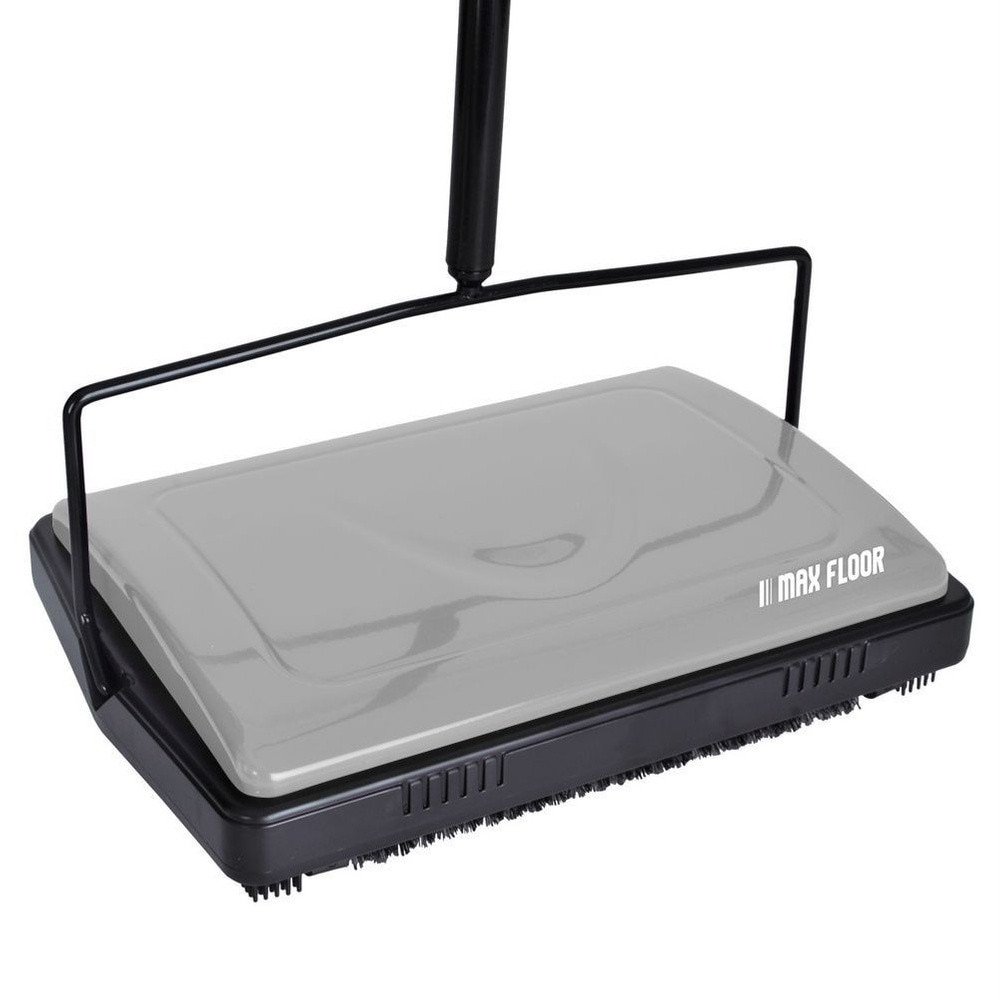 Aspirator Mecanic Orion Kaska 28x20x6 cm, Metal și Plastic, 3 Perii Rotative, Gri