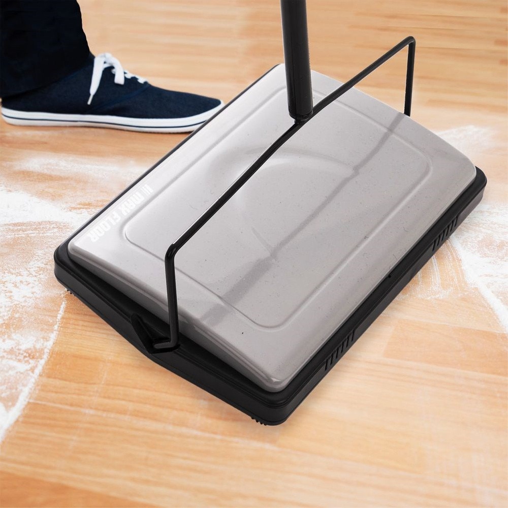 Aspirator Mecanic Orion Kaska 28x20x6 cm, Metal și Plastic, 3 Perii Rotative, Gri