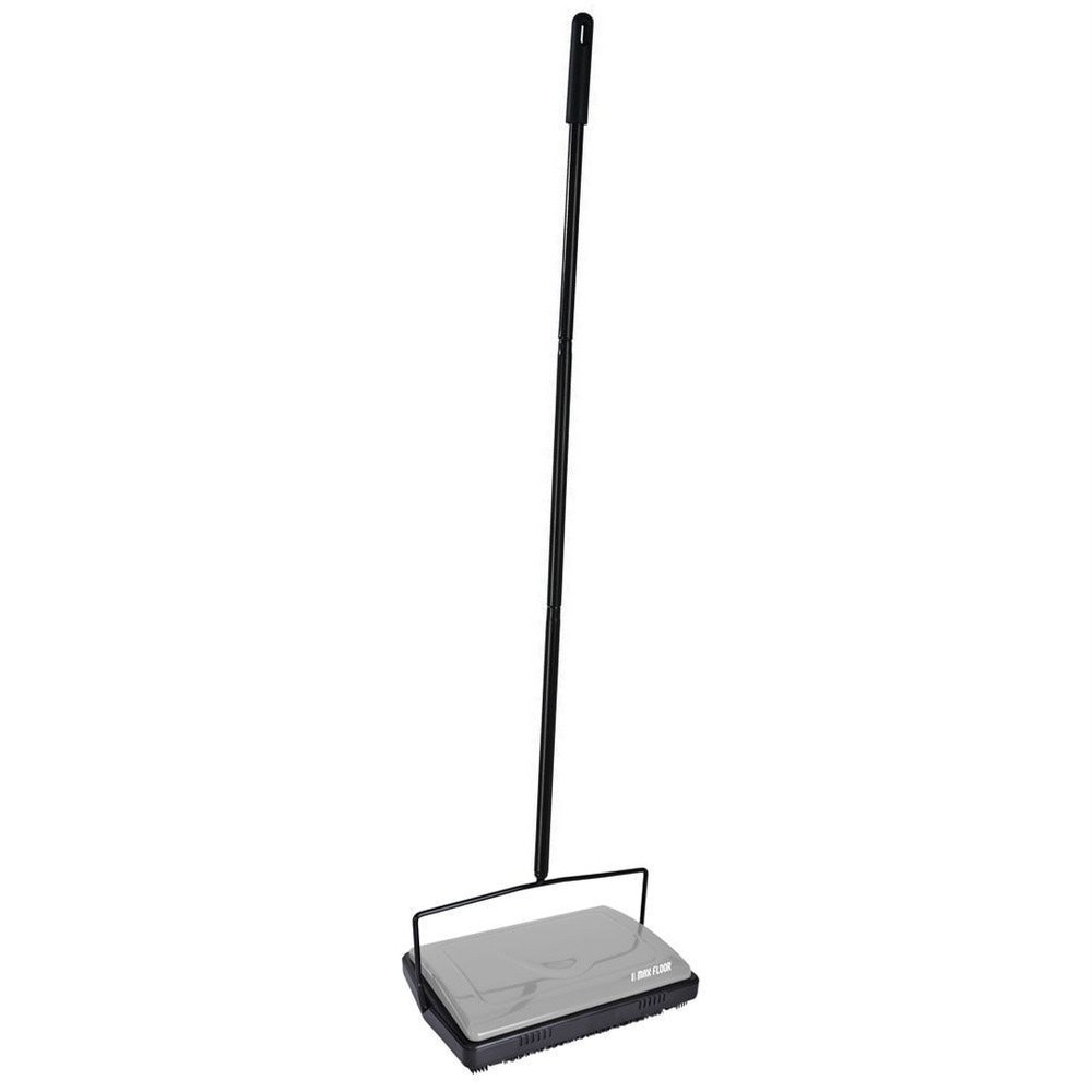 Aspirator Mecanic Orion Kaska 28x20x6 cm, Metal și Plastic, 3 Perii Rotative, Gri
