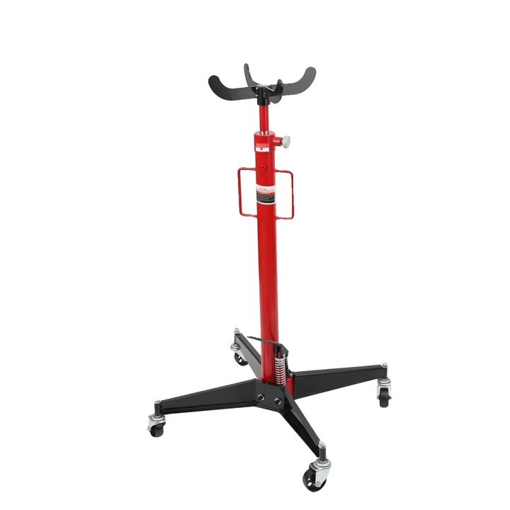 Elevator pentru transmisie, capacitate de incarcare 500 kg, inaltime ajustabila 113-186 cm, material otel pentru unelte, dimensiuni 60x60x113 cm