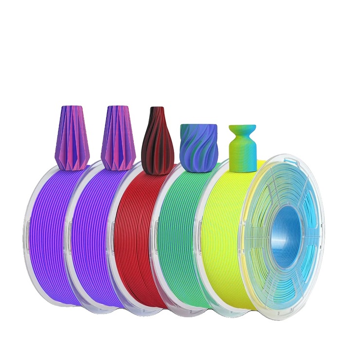 Filament 3D, PLAYG-DC Mix-20, 5 tekercs, 1.75mm, többszínű