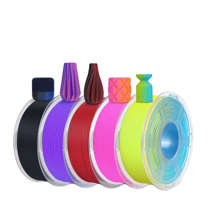 Filament 3D, Mix-7, 5 tekercs, 1.75mm, többszínű