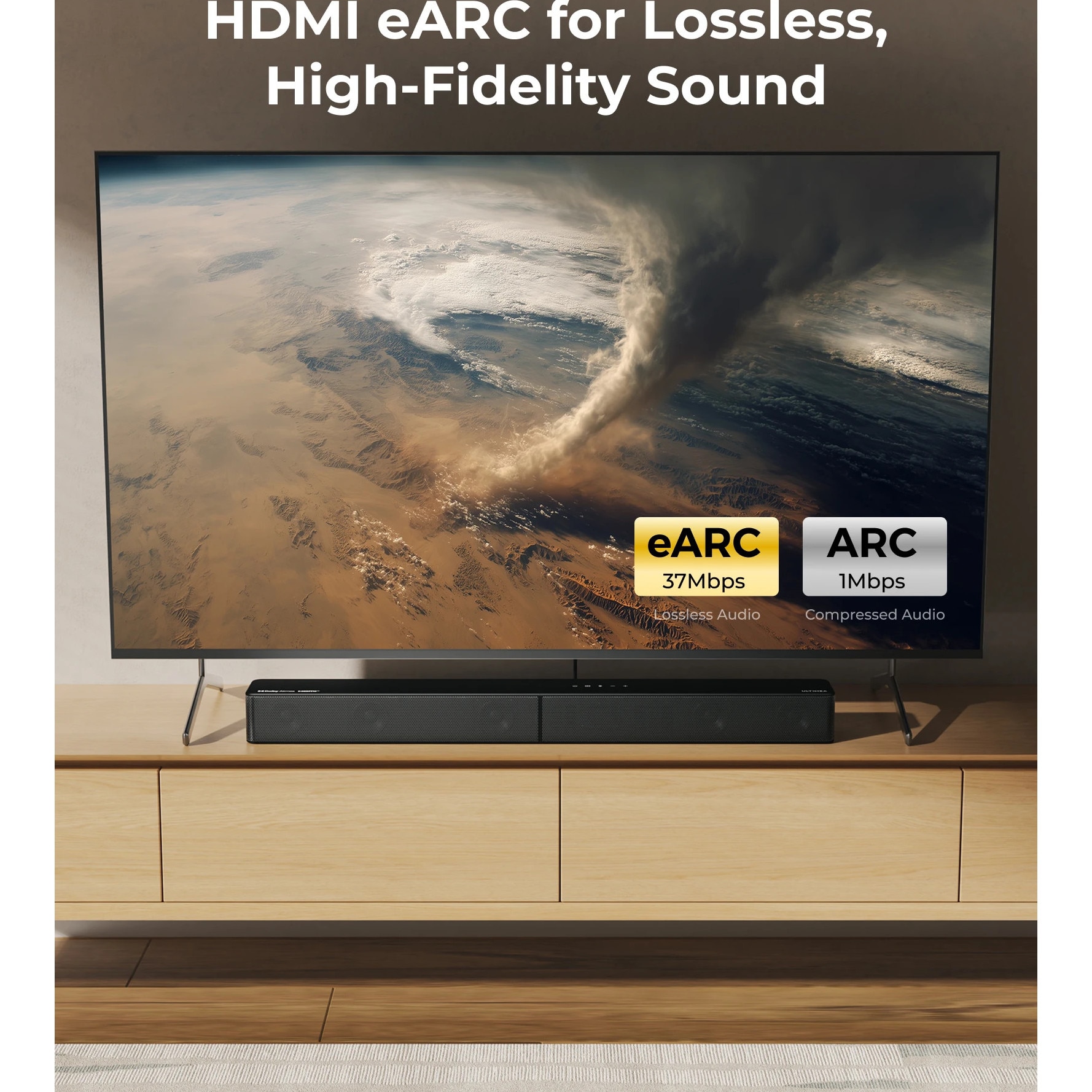 Soundbar, 5.1 Canale, Poseidon M60 Boom, Bluetooth, 340W