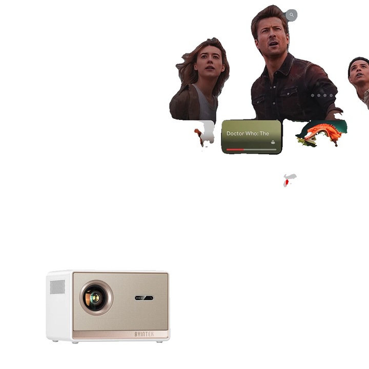 Full HD 1080P videoprojektor, 1000 ANSI lumen, 30x300 hüvelyk, T5 Max