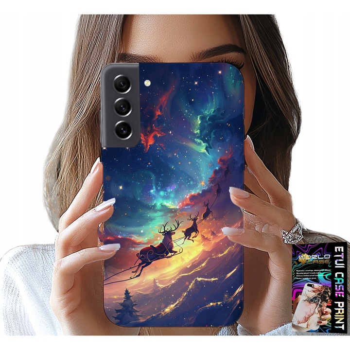 Tok Samsung Galaxy S22 Plus-hoz, World Case, Ren Dulce design, szilikon, színes nyomtatás