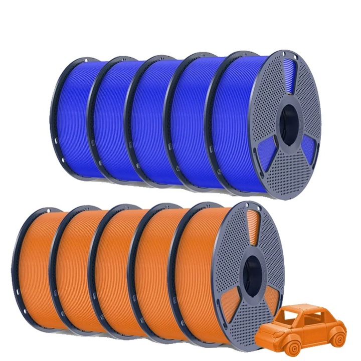 Filament 3D PETG BL5 OR5, 1.75mm, 1kg, magas hőmérsékletállóság, buborékmentes