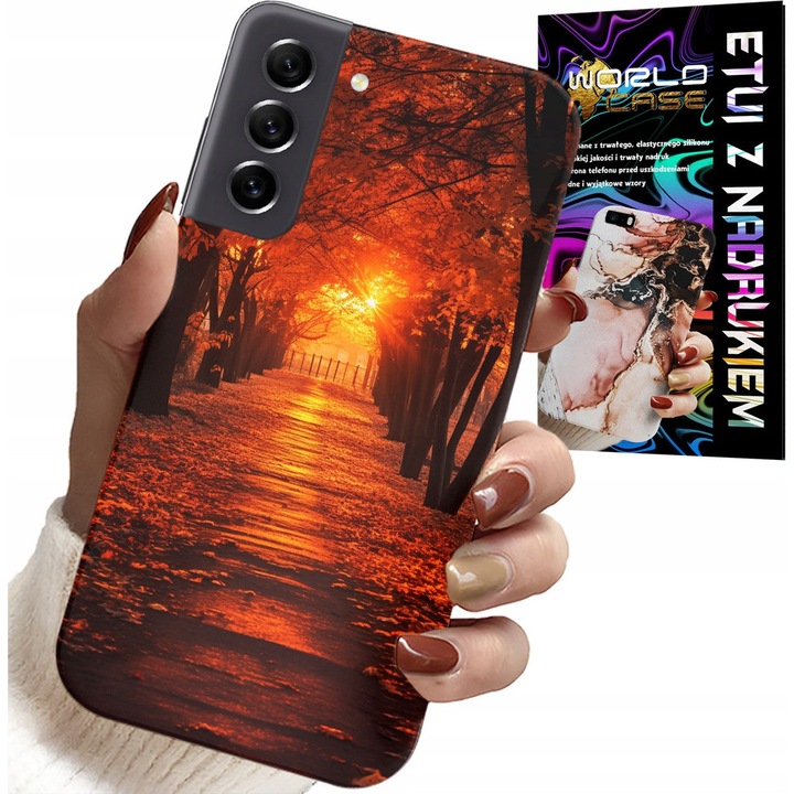 Samsung Galaxy S21 telefontok, World Case, többszínű, szilikon, vízálló