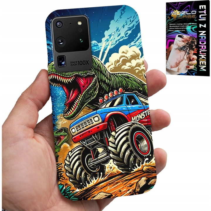 TOK SAMSUNG GALAXY S20 Ultra - DINOSAURUS SZÖRNYTEHERAUTÓBAN GYEREKEKNEK SZÁNT MODELLEK