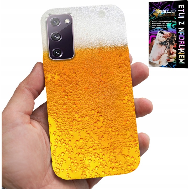 Telefontok, World Case, Samsung Galaxy S20 FE, szilikon, sörnyomtatás, többszínű