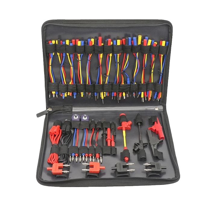 Set 70 piese cabluri de testare pentru multimetre, unelte de testare auto, 100cm, cupru izolat