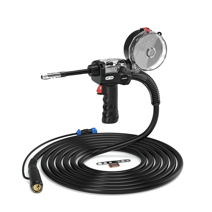 Tija de sudura, 3 metri cablu, 150A, aluminiu