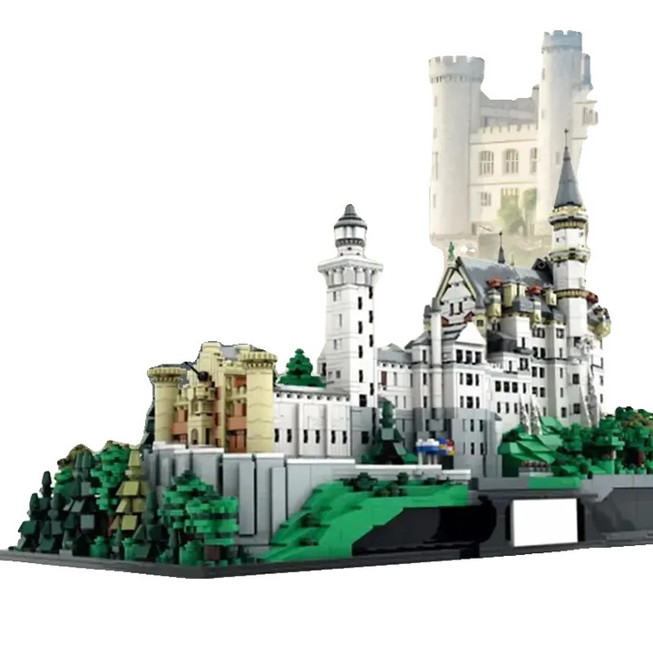 Комплект за конструиране, 6786 части, с инструкции, стандартни размери, ABS пластмаса