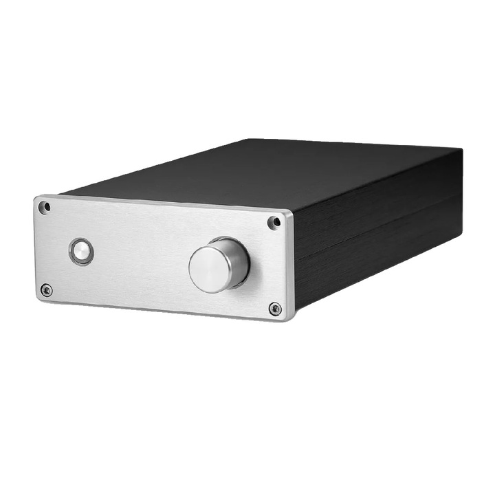 Erősítőház, 154x261x60mm, alumínium, kompakt kialakítás, súly 1.2kg