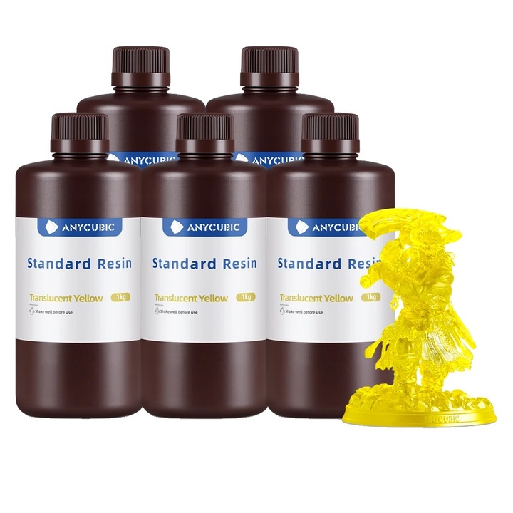 Rasina 3D, 5KG, Közepes viszkozitás, Gyors kikeményedés, Sárga