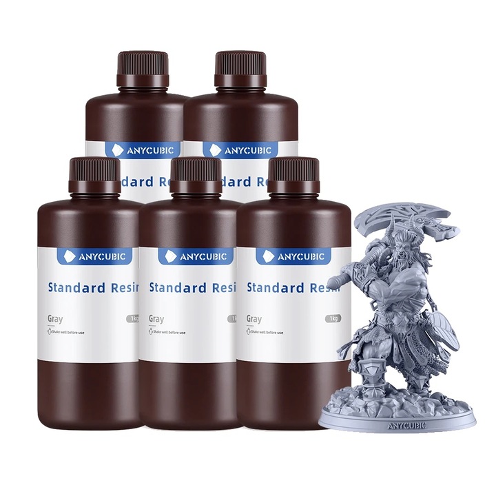 Rasina 3D, 5KG, közepes viszkozitású, gyorsan kötő, szürke