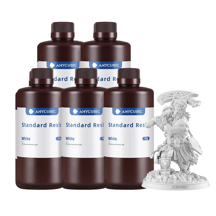 Rasina 3D, 5KG, Közepes viszkozitás, Gyors kikeményedés, Fehér