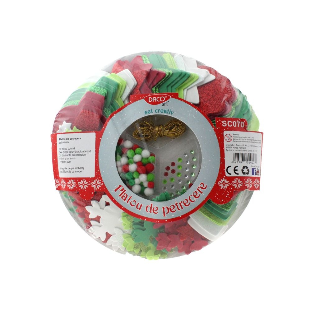 Set creativ - SC070 Platou de petrecere DACO