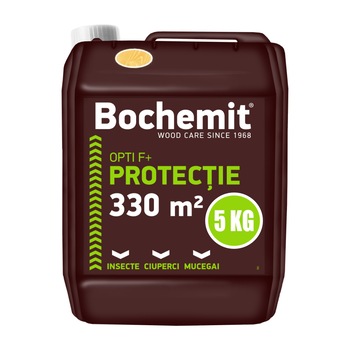 Solutie tratare preventiva lemn Bochemit Opti F 5Kg transparent 330mp Solutie tratare preventiva lemn Bochemit Opti F 5Kg transparent 330mp