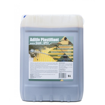 Aditiv Premium plastifiant pentru sapa 5L Aditiv Premium plastifiant pentru sapa 5L