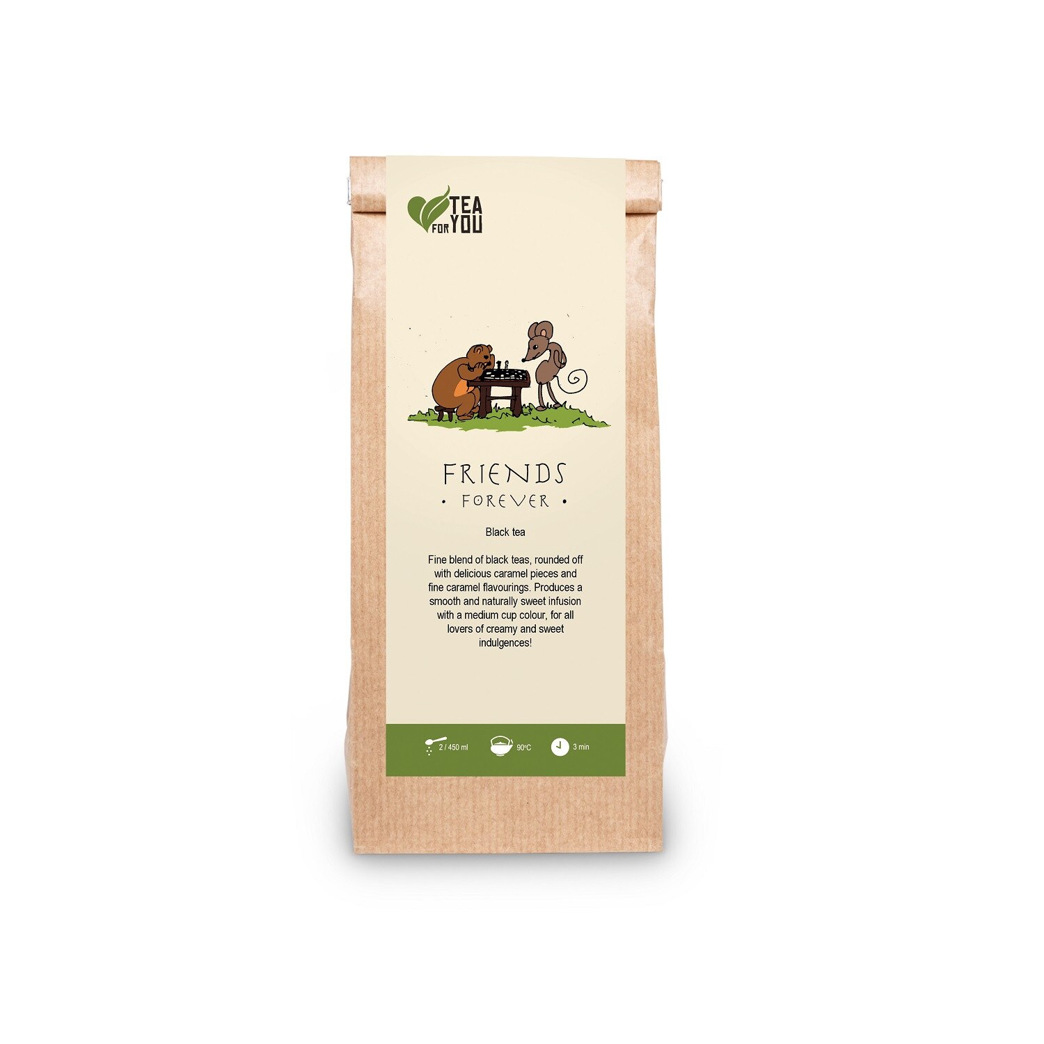 Ceai Friends Forever Tea For You ceai negru 100 g