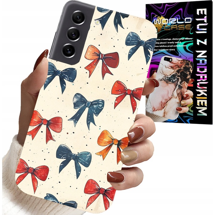 Carcasă pentru Samsung Galaxy S21 FE, World Case, silicon, design colorat, 0, 2cm thickness