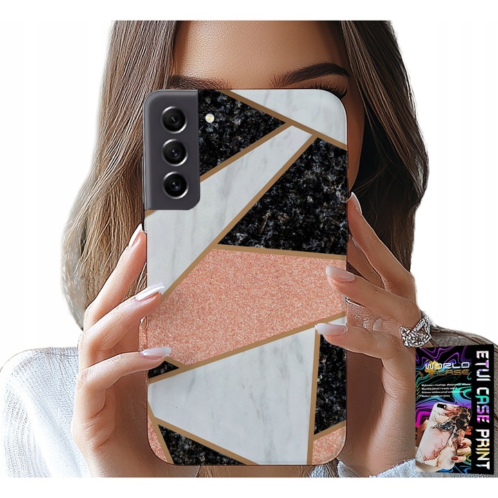 Carcasă pentru telefon, World Case, Samsung Galaxy S21 FE, design elegant, silicon, multicolor