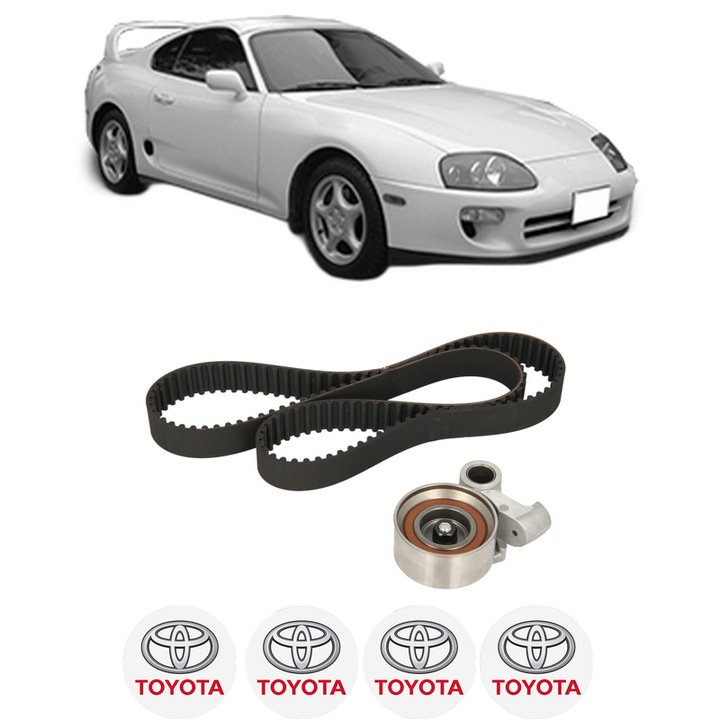 Set kit distributie TOYOTA SUPRA (_A8_) 3.0 i (JZA80_, JZA80R) din 1993-2002 KW 168 CP 228 CMC 2997, Auto, SKF, 4 Stickere auto cu TOYOTA