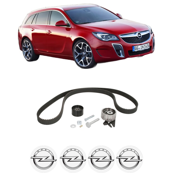 Set kit distributie OPEL INSIGNIA A Country Tourer (G09) 2.0 CDTi (47) din 2008-2017 KW 96 CP 131 CMC 1956, Auto, INA, 4 Stickere auto cu OPEL