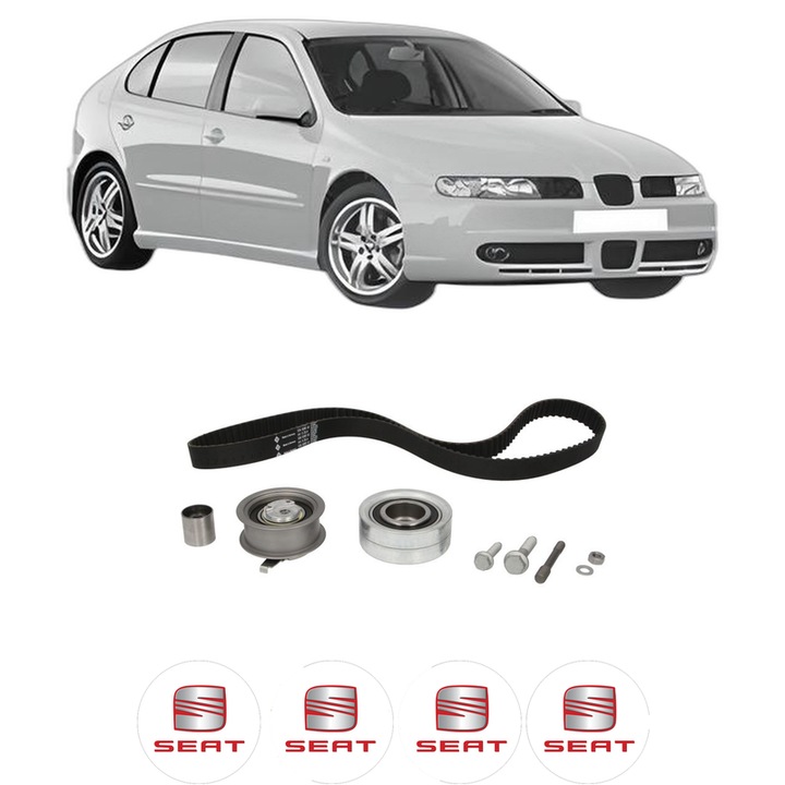 Set kit distributie SEAT LEON (1M1) 1.9 SDI din 1999-2006 KW 50 CP 68 CMC 1896, Auto, INA, 4 Stickere auto cu SEAT