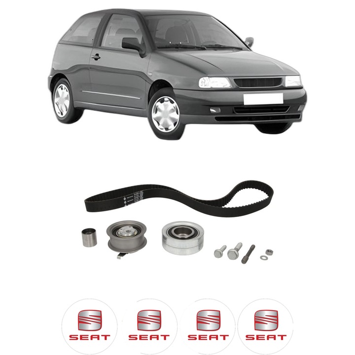 Set kit distributie SEAT IBIZA II (6K1) 1.9 SDI din 1999-2002 KW 50 CP 68 CMC 1896, Auto, INA, 4 Stickere auto cu SEAT