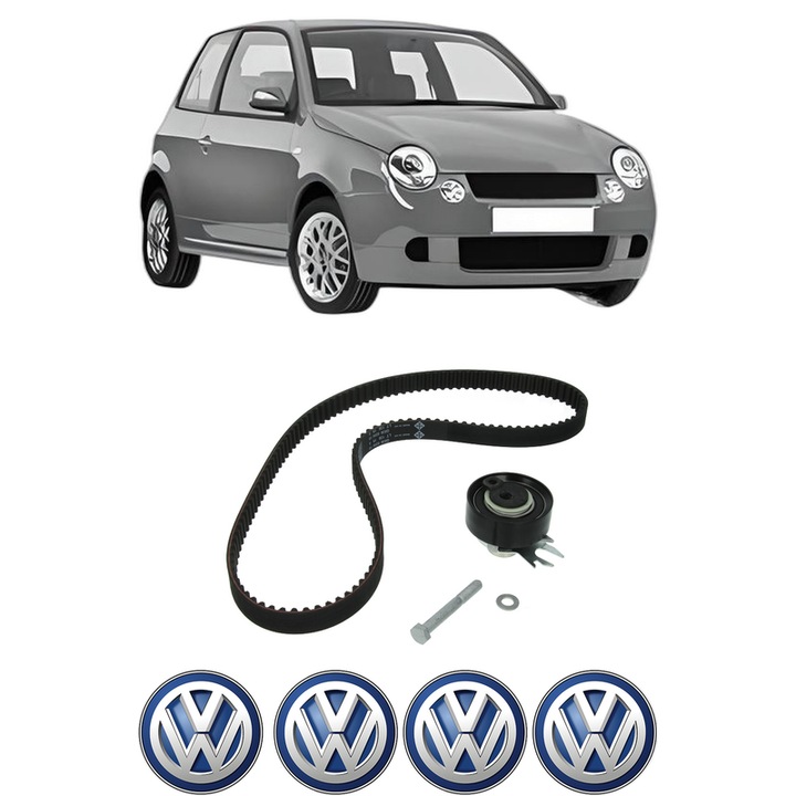 Set kit distributie Volkswagen LUPO I (6X1, 6E1) 1.4 din 2000-2005 KW 44 CP 60 CMC 1390, Auto, INA, 4 Stickere auto cu Volkswagen