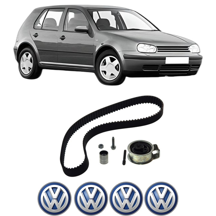 Set kit distributie Volkswagen GOLF IV (1J1) 1.9 TDI 4motion din 1999-2001 KW 85 CP 115 CMC 1896, Auto, SKF, 4 Stickere auto cu Volkswagen