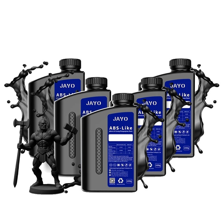 Fotopolimer gyanta, Jayo, ABS-szerű 5BK, 5 x 1000g, gyorsan szilárduló, szagtalan