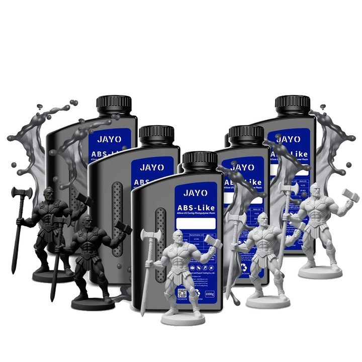 Fotopolimer gyanta, Jayo, 3D, ABS Like 3LG 2BK, 1000g, gyorsan keményedő, szagtalan