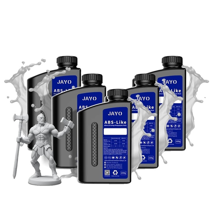 Fotopolimer gyanta, Jayo, ABS Like 5LG, nagy tartósság, gyors száradás, 5 x 1000g
