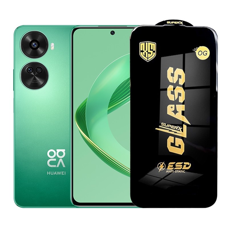 Folie de Protectie pentru Huawei Nova 12 SE, Flippy, Sticla Securizata ESD, Margini Negre, Rezistenta la Zgirieturi, Antistatica, 0.35 mm, Transparenta