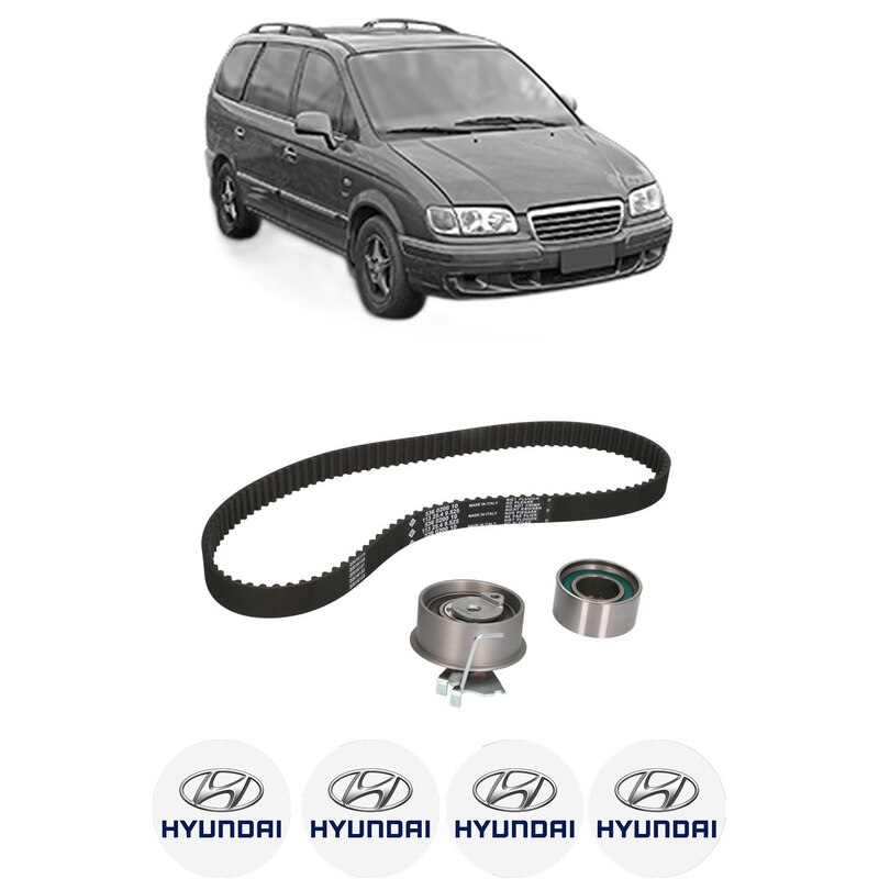 Set kit distributie HYUNDAI TRAJET Box Body/MPV (FO) CVVT din 2004-2008 ...