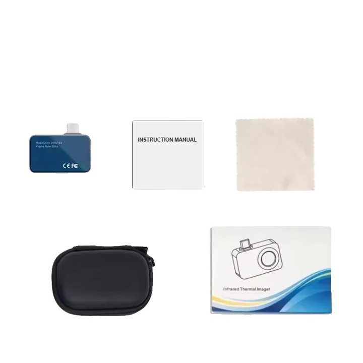 Camera termografica T7, interval de temperatura -15C la 600C, rezolutie 256x192px, portabila