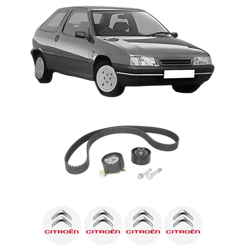 セット Set kit distributie CITROEN ZX (N2) 1.8 i 16V din 1996-1997 KW 81