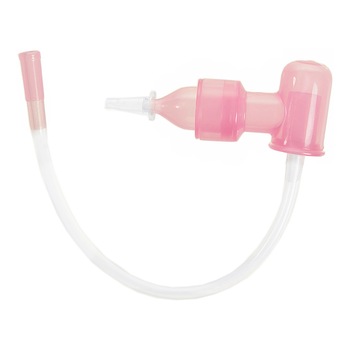 Aspirator nazal Minut Baby prin aspiratie bucala, roz Aspirator nazal Minut Baby prin aspiratie bucala, roz