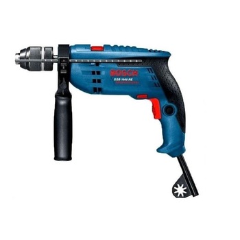 Masina de gaurit cu percutie Bosch GSB 1600 RE , 701 W + Set 4 burghie Masina de gaurit cu percutie Bosch GSB 1600 RE , 701 W + Set 4 burghie