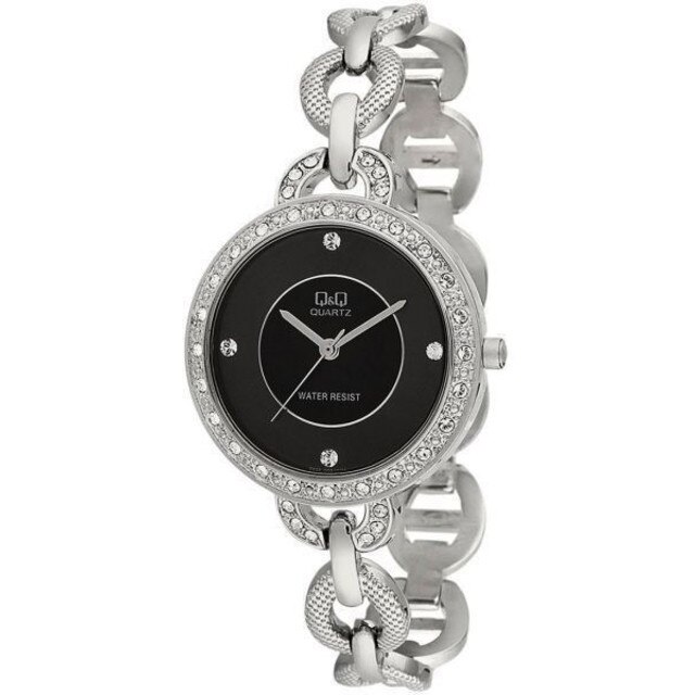 Ceas dama Q&Q, F525-202Y, argintiu