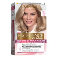 vopsea de par permanenta cu amoniac loreal paris excellence creme 91 blond foarte deschis cenusiu 192 ml imagen 51_0_
0