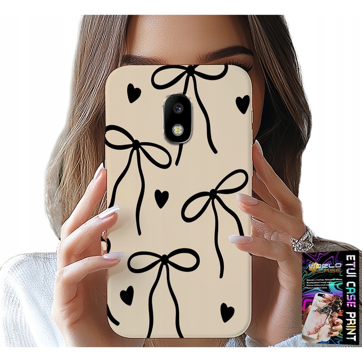 Telefontok, World Case, Samsung Galaxy J5 2017, bézs modell masnival, szilikon